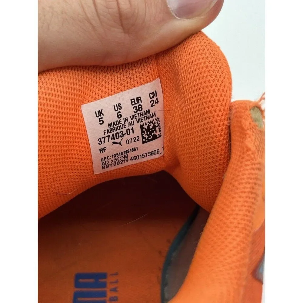 Size 6  - PUMA MB.02 LaMelo Ball - Fiery Coral - Ultra Orange 377403-01